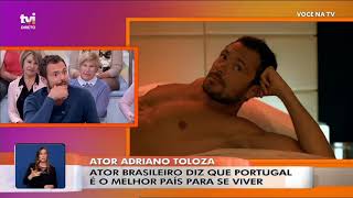 Adriano revela cena forte de «Valor da Vida» - Você na TV!