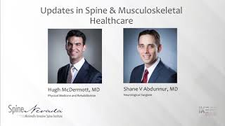 Spine Nevada Virtual Seminar on Spine and Musculoskeletal Health - Reno, Sparks, Carson City, Nevada