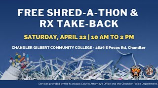 Shred-A-Thon and Prescription Drug Take-Back