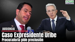 En vivo. Audiencia expresidente Álvaro Uribe, interviene Procurador Esiquio Sánchez. Día 2 #focus