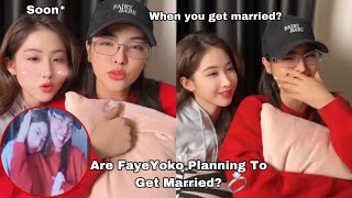 Are FayeYoko Planning To Get Married??