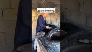 مناقيش تنور طبق تقليدي في سوريا 🇸🇾Manakesh Tanwr is a traditional dish in Syria 🇸🇾