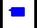 Speech bubble Shape with HTML and CSS
