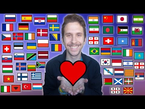 How do you say I love you in any language?