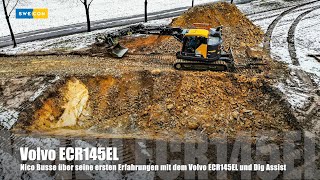 Volvo ECR145EL mit Dig Assist... Fahrereindrücke vom ersten Einsatz mit Dig Assist