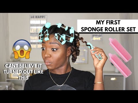 Sponge Roller Set | Natural Hair Sponge Roller Set | Natural Hair