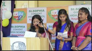 Guruvandana and Jyothi Pradhanam Program 2023 || Grade X || St Sophia Convent High School, Bengaluru