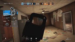 【R6S】中級者？が叫びながらレインボーシックスシージやるぅぅぅ