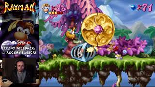 VOD: Rayman 1 (PS1) - Blind Playthrough (1/5)