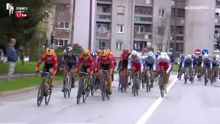 GOSH THAT WAS BUSY     CRO Race Stage 5 Final Kilometres   Eurosport Cycling