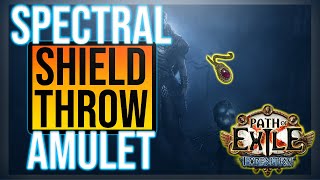 Crafting Spectral Shield Throw Amulets - Cold Conversion Raider