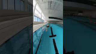 Relaxed, calm and easy swimming with a two beat kick #swimming