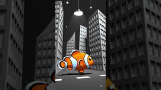 Giant Clownfish Swims Through the City! BOOM! 🐟🏙️😂