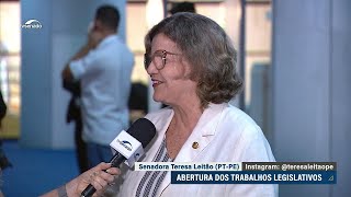 Cotada para presidir a Comissão de Educação, Teresa Leitão diz que PNE será prioridade