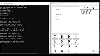 Calculator With GUI In Python With Source Code | Source Code & Projects
