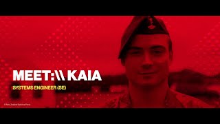 Faces of your Force: Meet Kaia | Systems Engineer