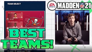 The best players and teams in Madden 21! | #MasterMadden