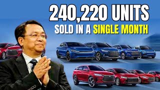 BYD Sets a New Record: Surpassing 1 Million NEV Sales in Just Five Months!