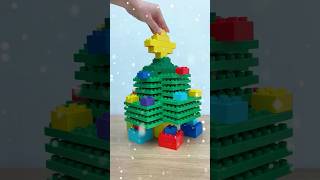 如何用簡單的樂高拼出聖誕樹How to build a Christmas Tree with LEGO?#christmas#christmastree#lego#creative#handmade