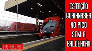 CPTM | Estação Guaianases no horário de pico sem a baldeação