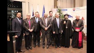 Coptic Archbishop Angaelos speech at faith event held by the Constantinian Order and Slovak Embassy.