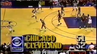 Michael Jordan 44 pts vs. Cavaliers - \