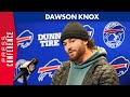 Dawson Knox: “We Were Ready For It” | Buffalo Bills