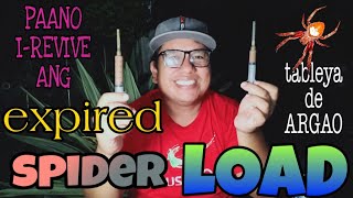 PANIS NA BA ANG SPIDER LOAD MO??? NO PROBLEM WATCH THIS!!! PANO NATIN I-RIREVIVE ANG EXPIRED LOAD...