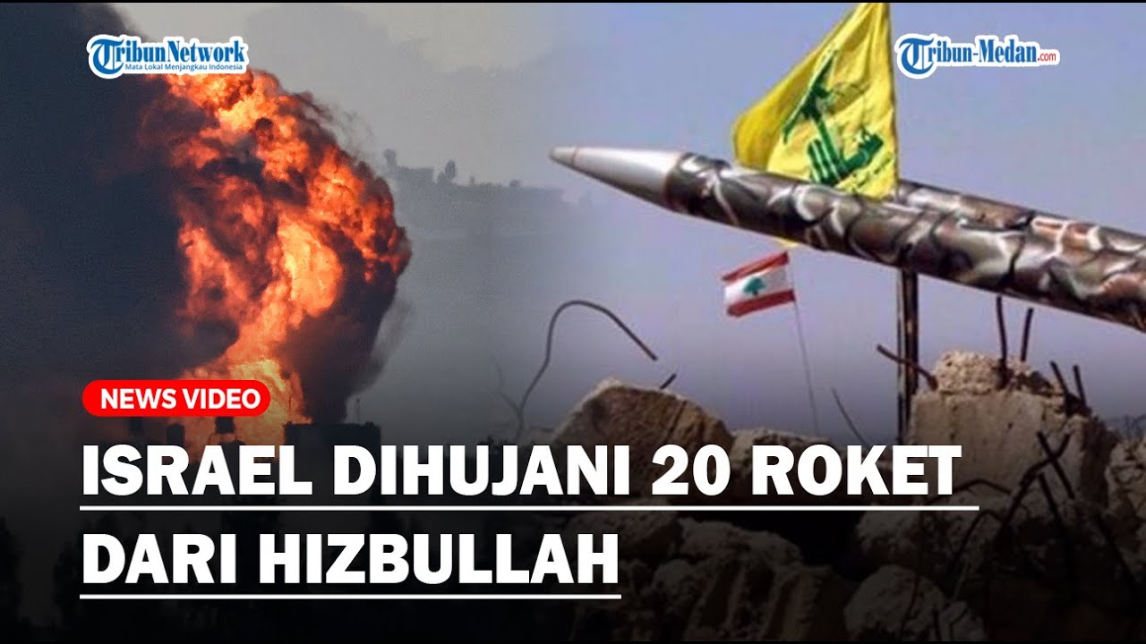 MEMANAS!, Hizbullah Luncurkan Serangan 20 Roket Ke ISRAEL, Markas IDF ...