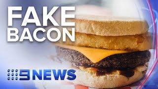 Farmers slam comments vegan egg and bacon are ethical alternatives | Nine News Australia