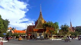 柬埔寨金邊皇宮區1/17等待開門進場 Royal Palace, Phnom Penh (Cambodia)