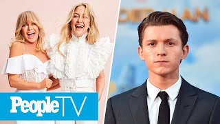 Best Advice Goldie Hawn Has Given Kate Hudson, Tom Holland Surprises Jimmy Kimmel's Son | PeopleTV