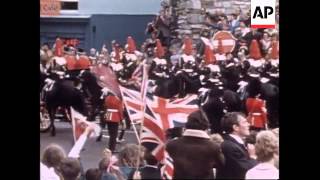 Procession Leading To Investiture Of The Prince Of Wales