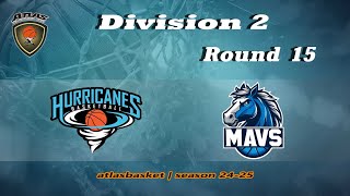 Atlasbasket - Div 2_Round 15 - HURRICANES vs MAVERICKS