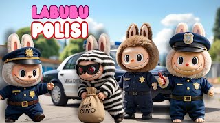 LAGU LABUBU JADI POLISI - LAGU ANAK INDONESIA #labubu  #laguanakindonesia #laguedukasi