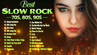 Best Slow Rock Ballads 80's 90's   Scorpions, Bon Jovi, Aerosmith, Led Zeppelin, U2, Eagles