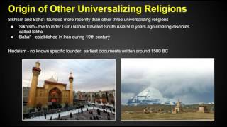 Chapter 6 Key Issue 2 - Religion - AP Human Geography