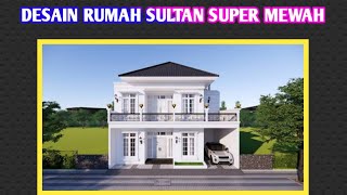 CARA MEMBUAT DESAIN RUMAH SUPER MEGAH