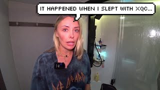 Corinna Kopf says that xQc had a night terror when they slept together