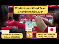 ANSELMUS BREAGIT F P/PULUNG RAMADHAN (INA) VS KENTA MATSUKAWA/YUTO NAKASHIZU | WORLD JUNIOR 2024