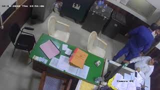 Ulhasnagar : BJP Corporator stealing file, caught in CCTV