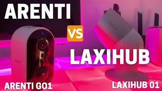 Caméras extérieures pas chères : ARENTI GO1  vs LAXIHUB O1: Compatible Alexa, iOS , Android