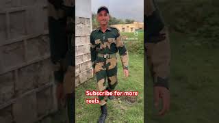 Bsf boy’s attitude #bsf#special force #para sf#Indian army reels