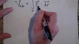 Potential Difference as a Path Integral