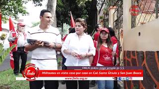 Mega jornada del FMLN en San Salvador