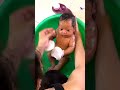 EP705 Cute Baby is taking a bath, Ellexona