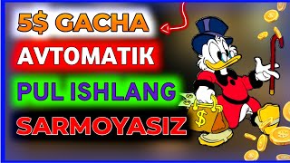 5$ ДОЛЛАР ИНТЕРНЕТДА АВТОМАТИК ПУЛ ИШЛАШ/ sarmoyasz