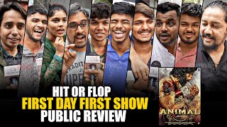 Animal Movie | FIRST DAY FIRST SHOW | Public Review | HIT or FLOP | Ranbir Kapoor, Bobby Deol