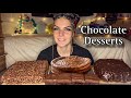 CHOCOLATE DESSERTS MUKBANG! (Vegan)