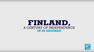 Finland, a century of independence in 90 seconds - #POSTERS